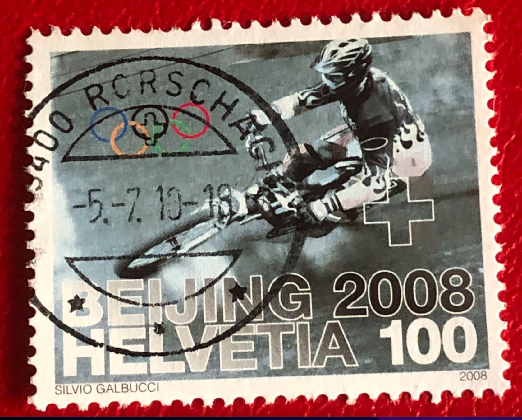 Tutti i francobolli: Nr.1277 Mountainbike VOLLGESTEMPELT Rorschach – Usato da Aarau venduto da Billa007