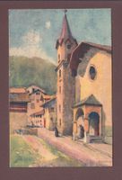 LOECHE - Eglise par F. Portier // léger pli d'angle //