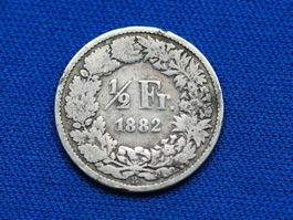 1/2 Franken 1882