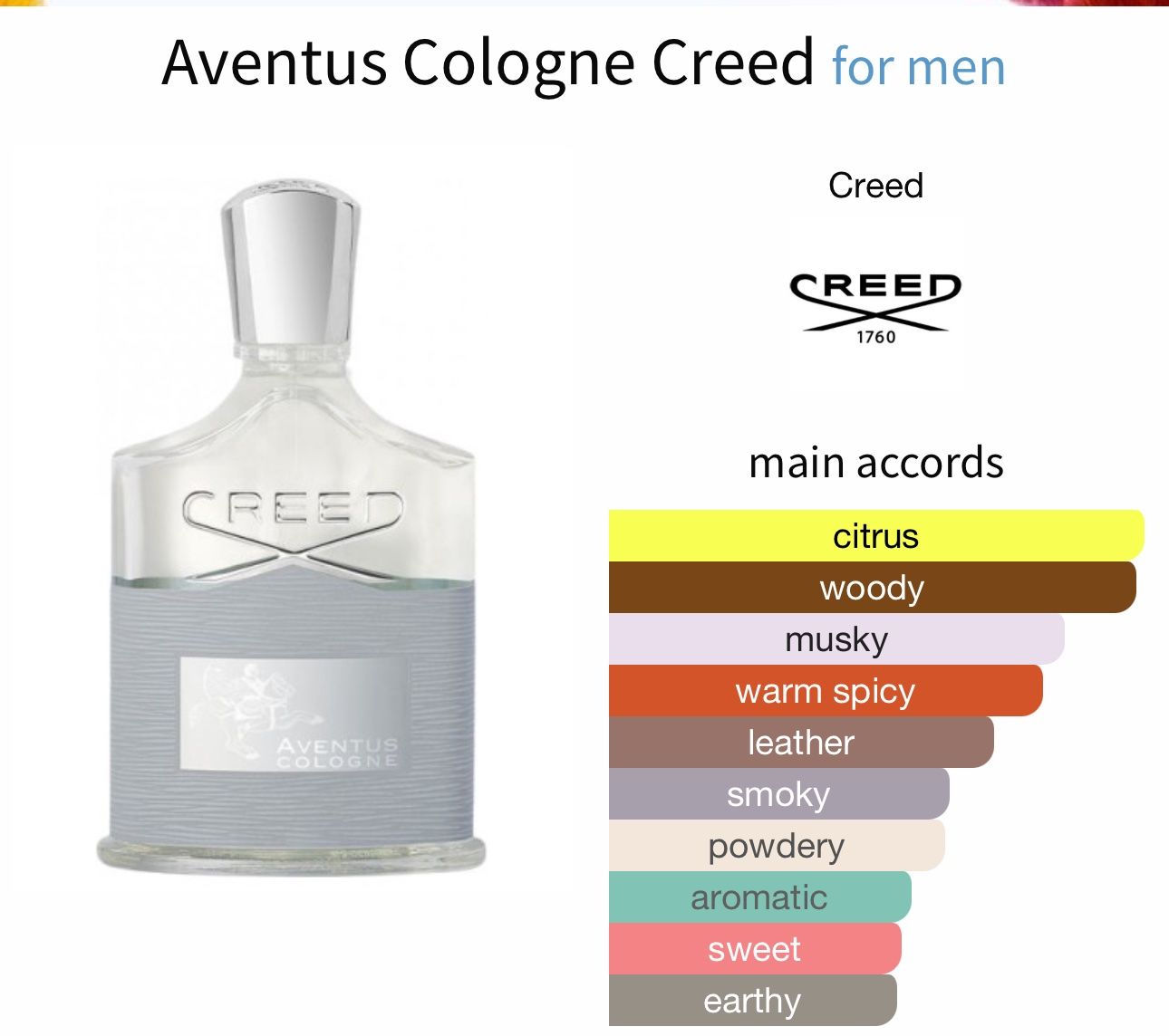 Creed Profumi & Eau de Toilette: Creed Aventus Cologne 2ml Abfüllung – Nuovo (secondo la descrizione) da Oftringen venduto da AR899 1