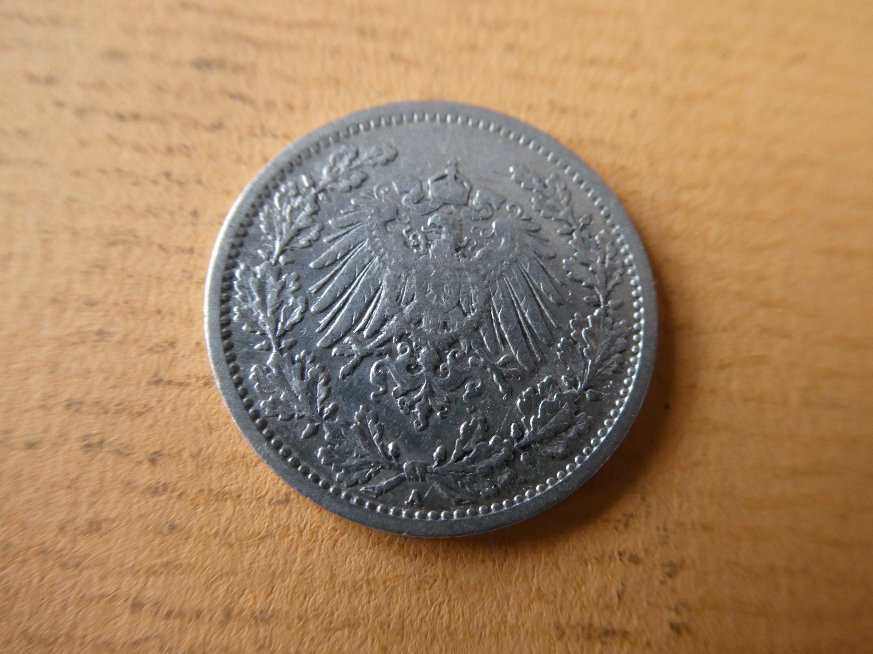Tutti le monete: Dt. Reich 1907 A, 1/2 Silbermark – Usato da Hinterforst venduto da Rohusri 1