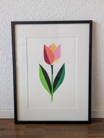Original Hand Painted Tulip Painting, Birthday Gift