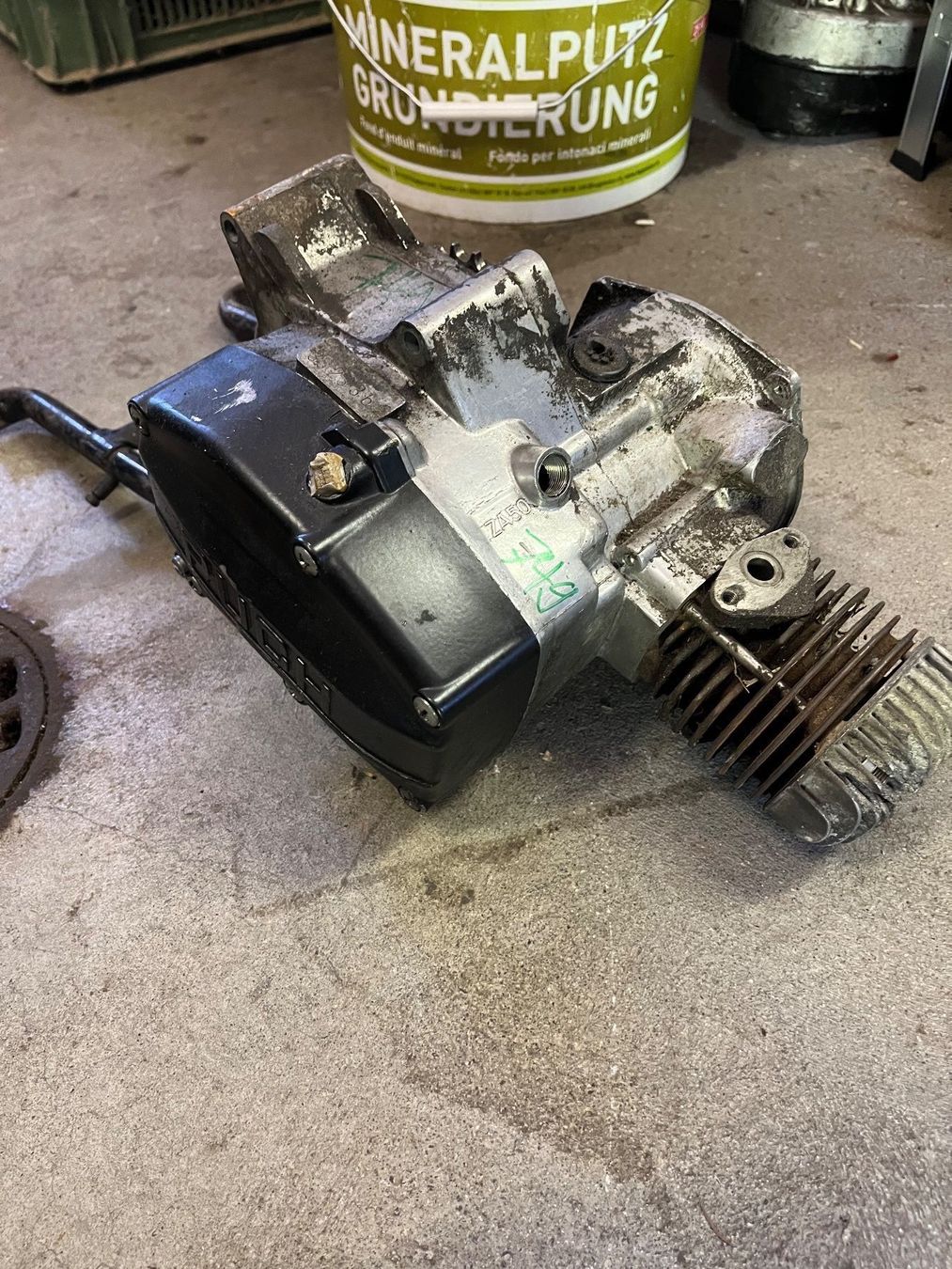 Puch Parti ricambio per ciclomotori: Puch Maxi/X30 ZA50 Motor – Difettoso da Fahrni b. Thun venduto da berger_tuning34