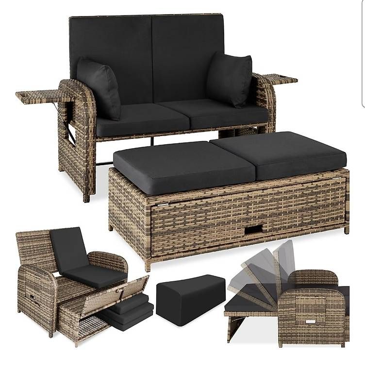 Divani: Outdoor 2er-sester-sofa Tectake – Usato da Adliswil venduto da Vannili 3