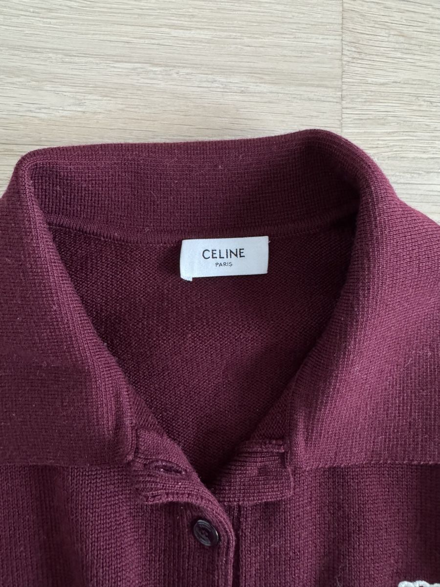 Celine Magliette Polo: Celine cropped knit polo  – Usato da Vésenaz venduto da ann_7knk 2