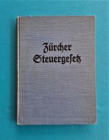 Buch Antik Zürcher Steuergesetz 1922