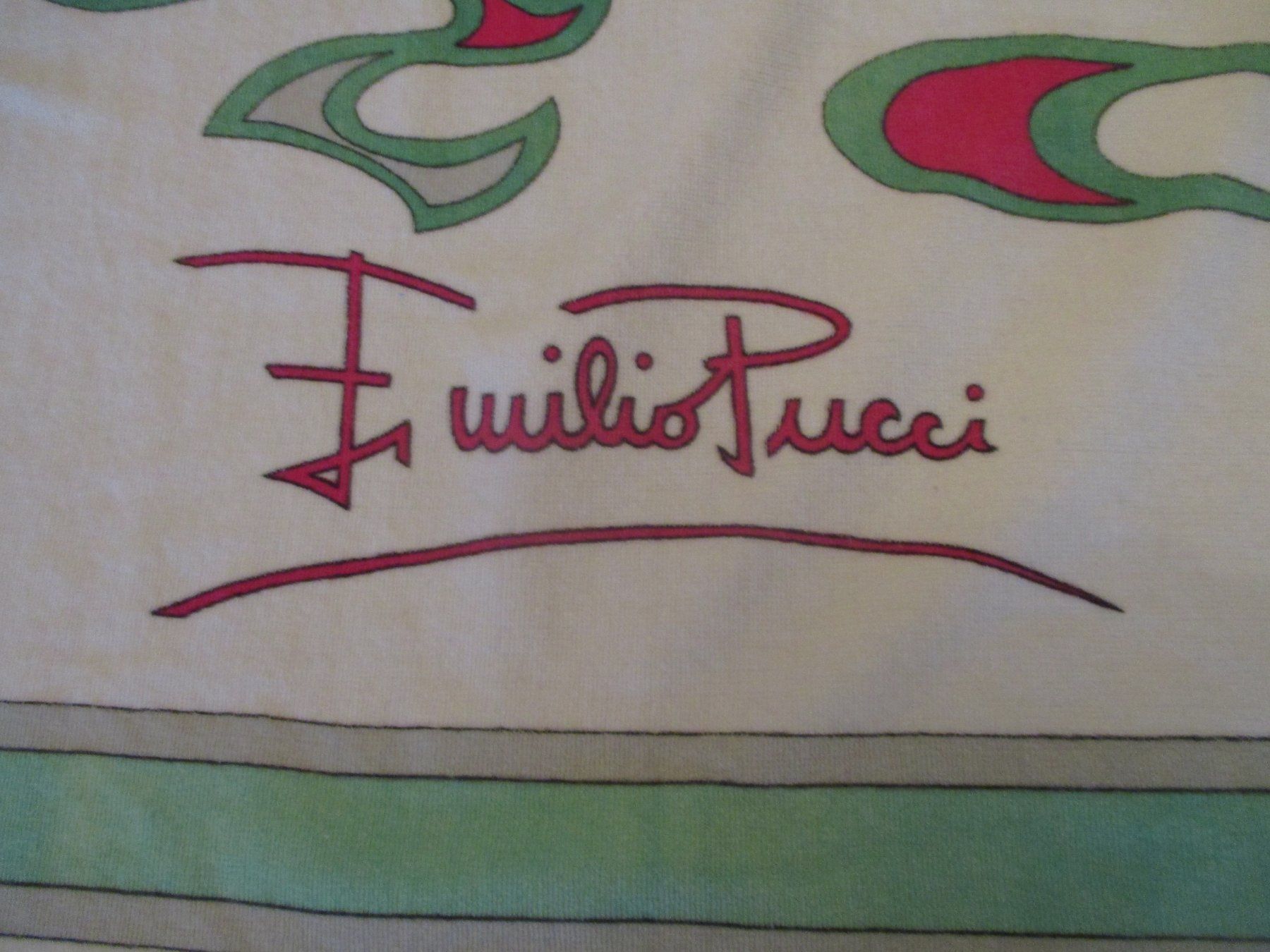 Badetücher: Badetuch Emilio Pucci – Neu (gemäss Beschreibung) aus Basel von Wendelin2