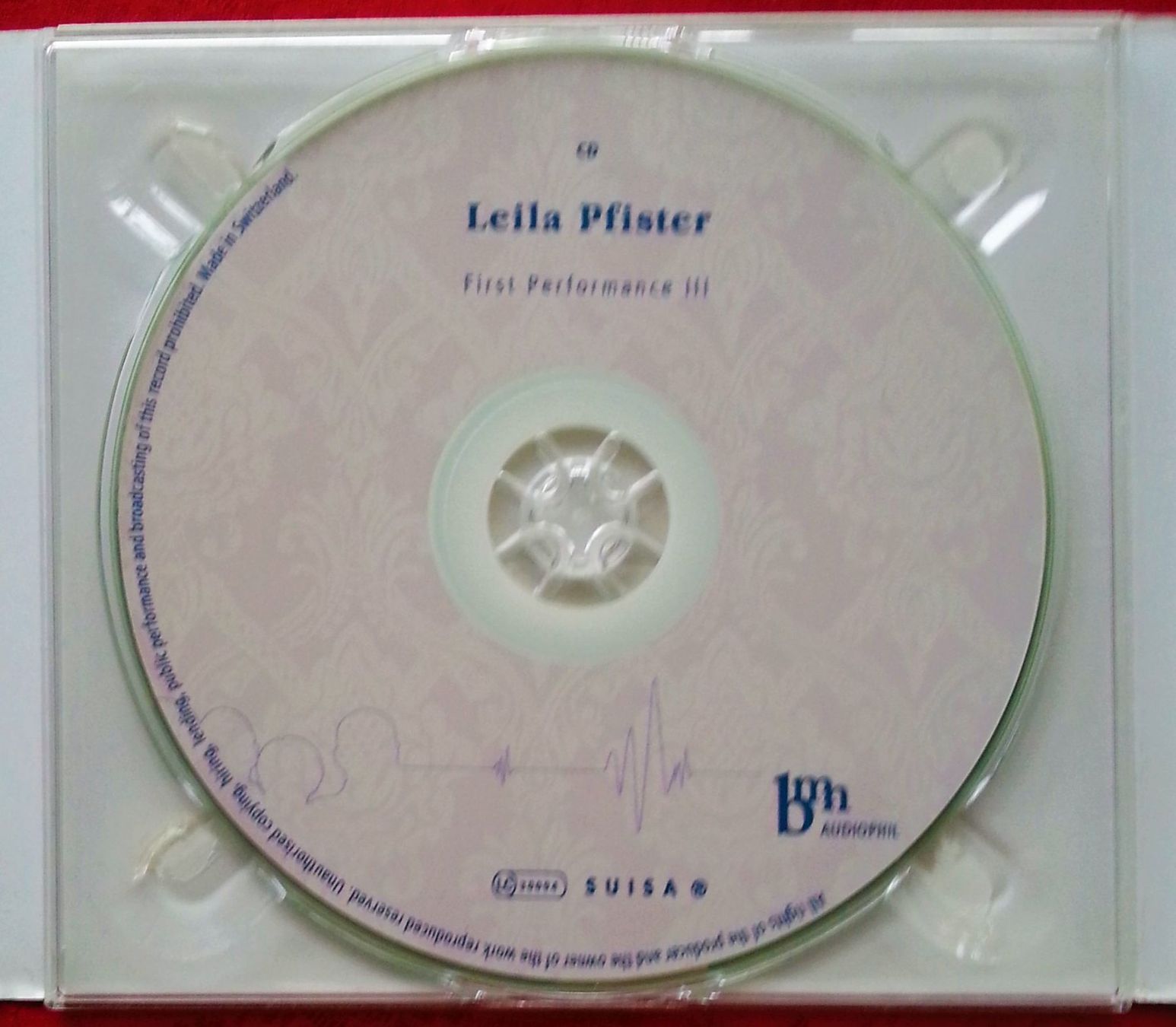 CDs: CD + Blu Ray  Leila Pfister - First Performance III, 2014 – Gebraucht aus Oberriet SG von Manick 3