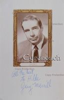 Gary Merrill (1915-1990) Schauspieler - sign. Foto