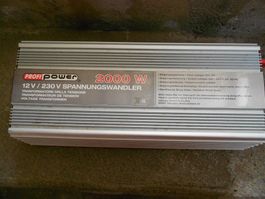 Umwandler 2000watt