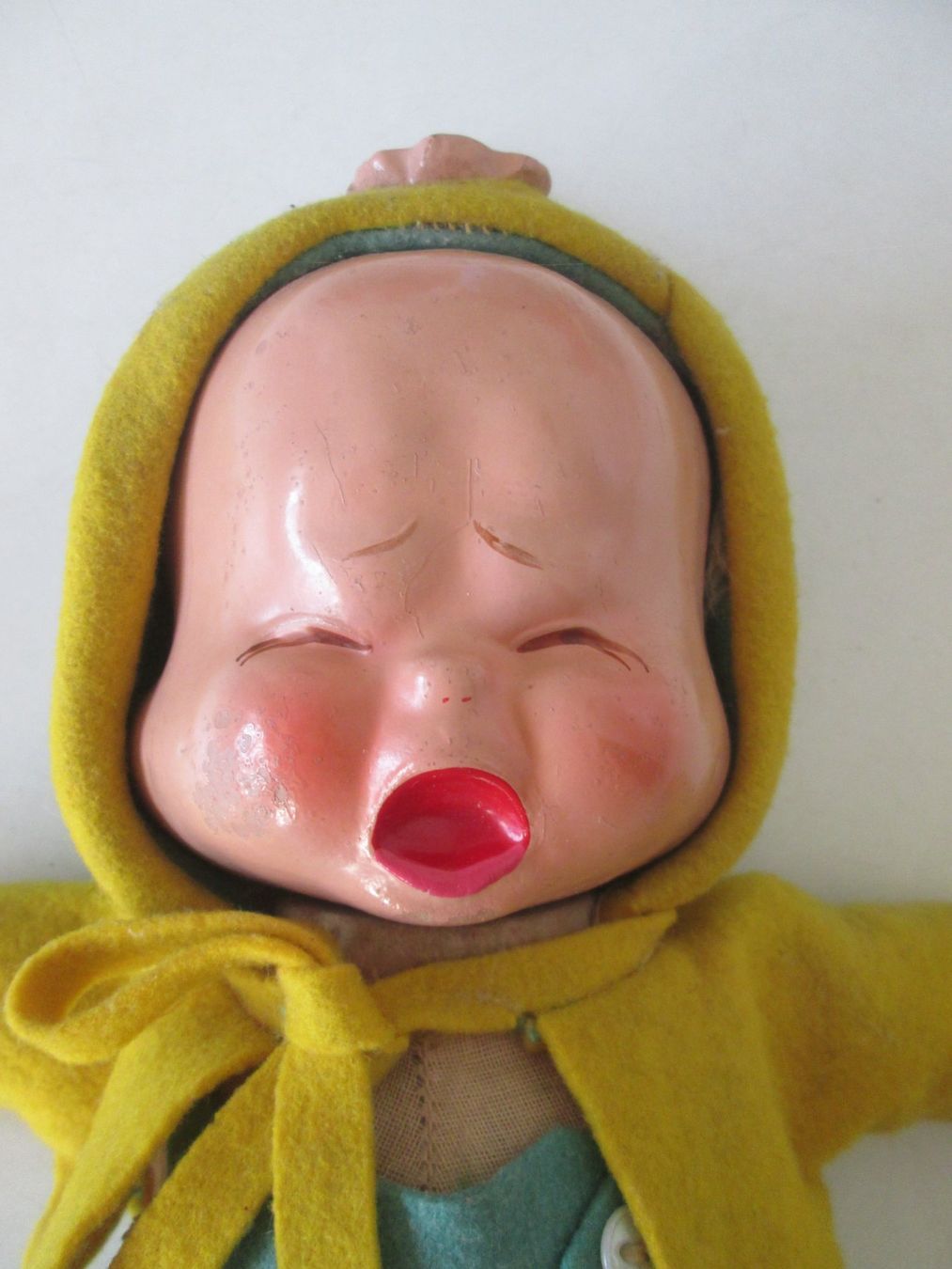 Bambole: Antike Puppe mit 3 Gesichtern – Usato da Sementina venduto da babucia 6