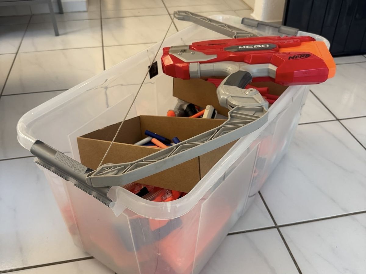 Nerf Jouets: Nerf-Box – D'occasion à Rütihof par Baegi 3