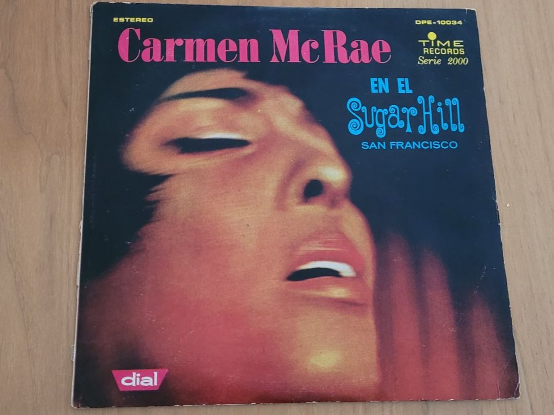 Vinyles: LP  Carmen McRae – D'occasion à Martigny par MZ-67