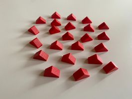 LEGO - 22 - ROTE - ABSCHLUSS - DACHSTEINE