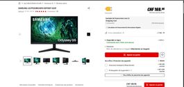 Ecran Samsung Odyssey g5