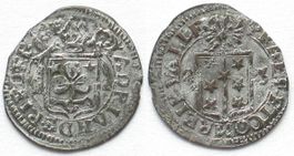 Bistum SITTEN Halbbatzen 1683 unz- RRR!