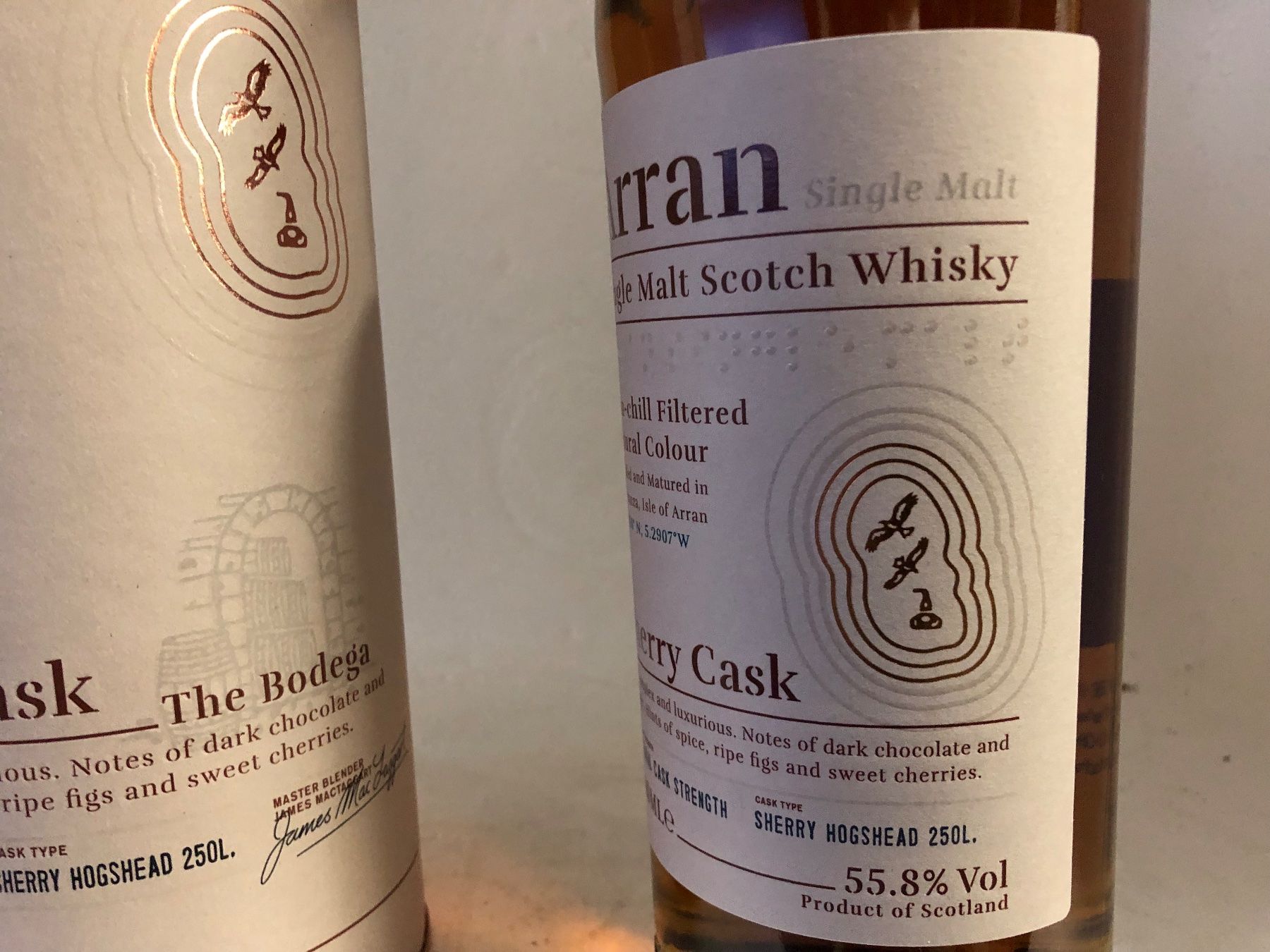 Arran Bevande alcoliche: 1 Flasche Arran The Bodega Sherry Cask Single Malt 55.8% – Nuovo e nell'imballaggio originale da Wöschnau venduto da Vinsale 4