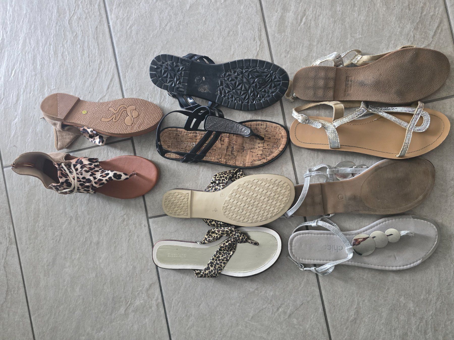 Damenschuhe: Schuhpaket Sandalen Gr. 41 – Gebraucht aus Brugg AG von VerkaufReto123 1