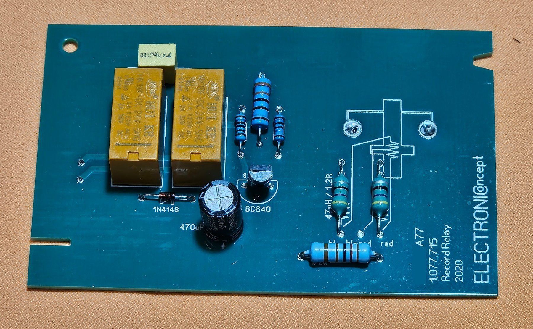 Revox Apparecchi a nastro: PCB Record Relay - Revox A77, new prod. – Nuovo e nell'imballaggio originale da St-Cierges venduto da Pestol