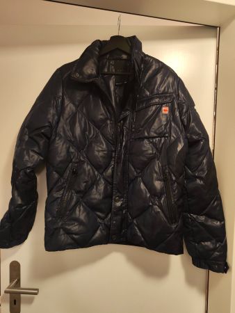 blaue G-Star Daunenjacke