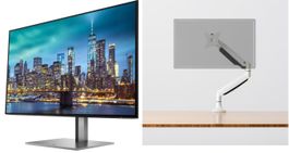 HP Z27 4K Monitor + Fully Jarvis Monitorarm