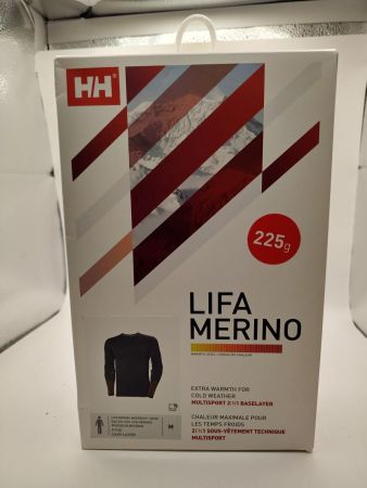 Helly Hansen - LIFA Merino Midweight Crew Base Layer Gr. M