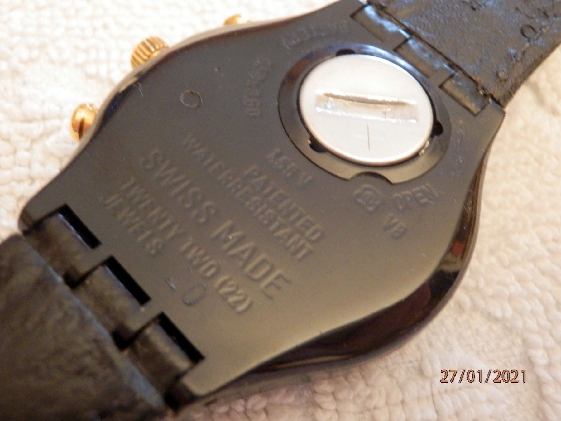 Orologi: Swatch, Chronograph, 37mm, 1991 neuw. – Usato da Ueberstorf venduto da dinbau 7
