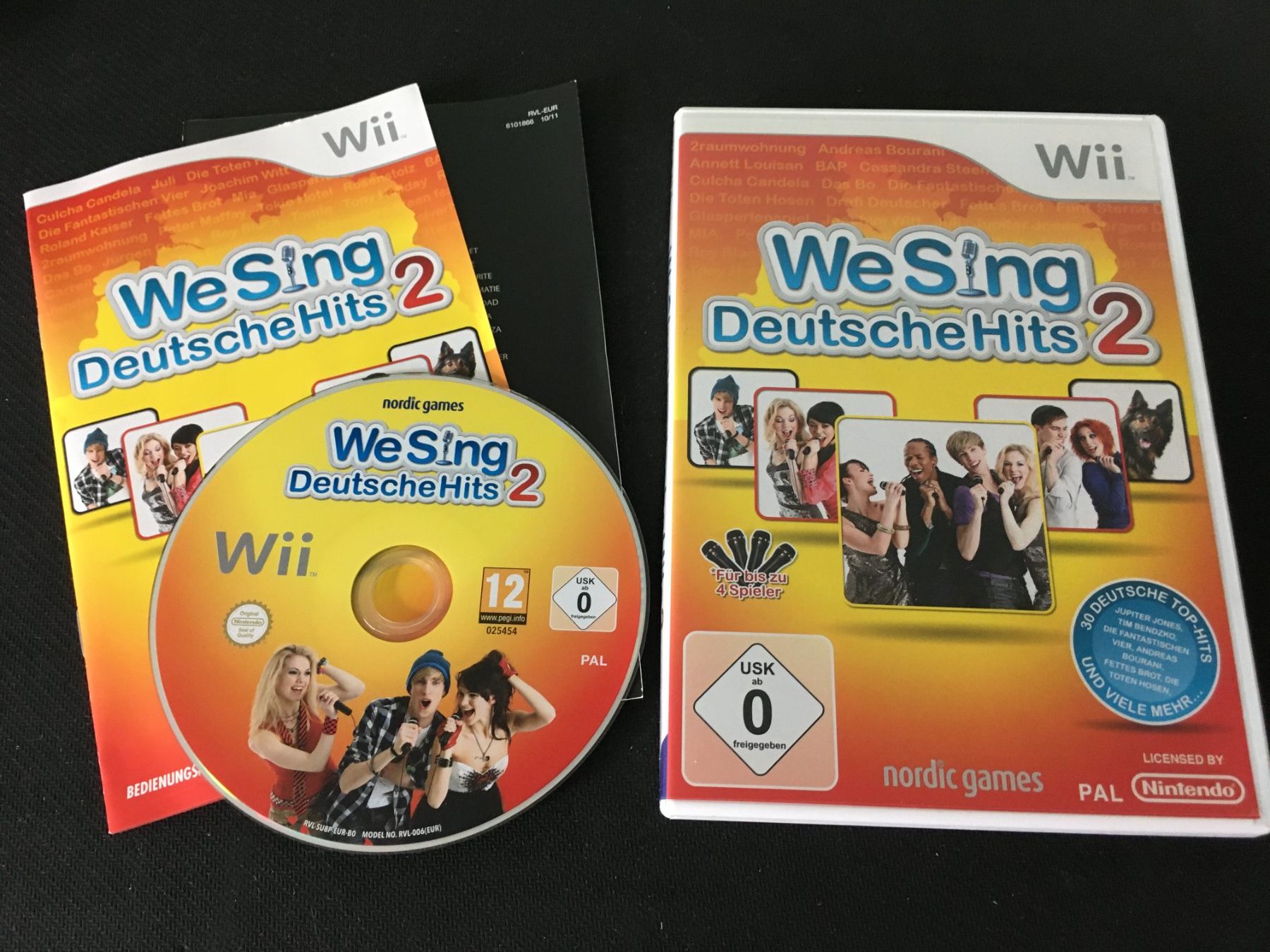 Nintendo Spiele: We Sing Deutsche Hits 2 - Nintendo Wii Game – Gebraucht aus St.Gallen von Punktchen01