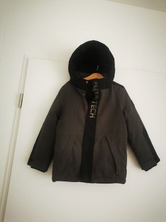 Winterjacke C&A dunkel grau Grösse 122  Zustand wie neu