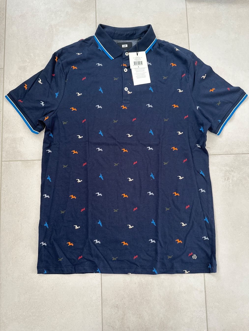 Magliette Polo: We Herren Poloshirt blau – Nuovo (secondo la descrizione) da Zug venduto da Hehe