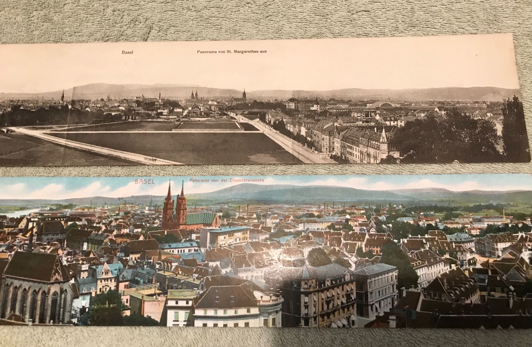 Cartoline postali: Übergrosse Ansichtskarten ,Basel, Original aus der Zeit – Usato da Füllinsdorf venduto da unda2 1
