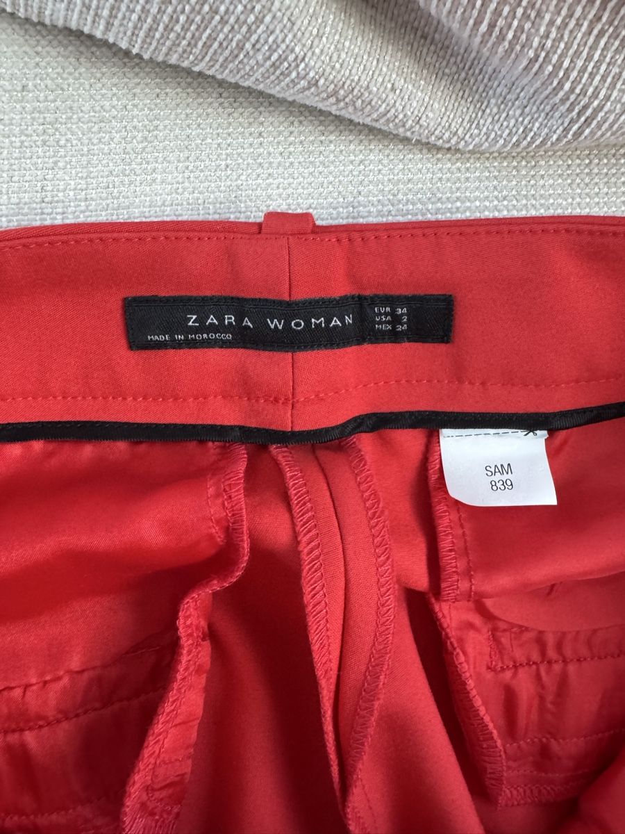 Zara Hosen: Pantalon Zara orange XS – Gebraucht aus Thalwil von 0041angel 1