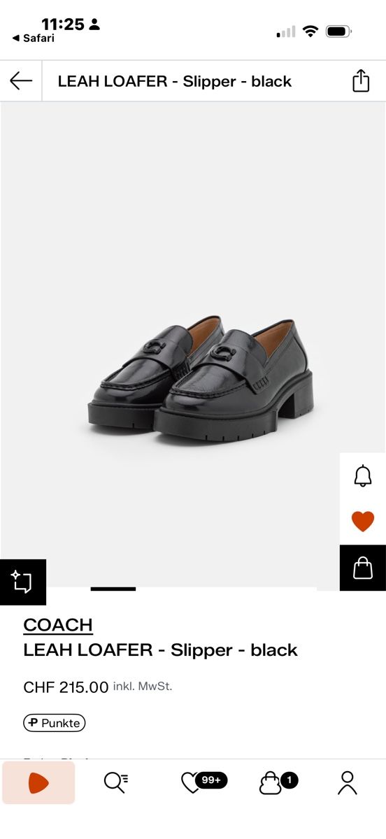 Damenschuhe: Black Coach Loafers – Neu (gemäss Beschreibung) aus Wallisellen von Selin_Achermann 2