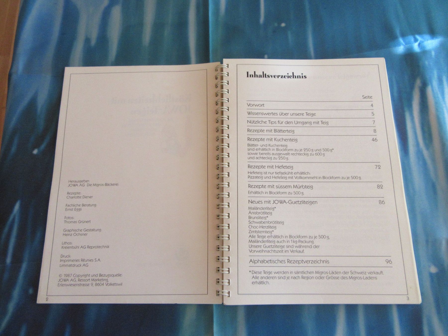 Libri: Köstlichkeiten mit JOWA-Teigen – Usato da Wattwil venduto da wampi 3