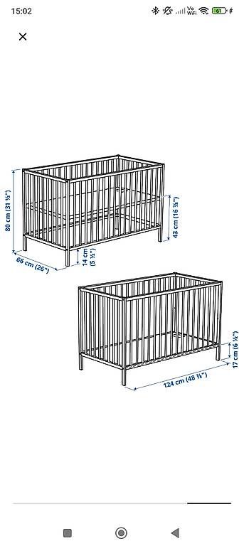 Betten: Babybett – Neu und originalverpackt aus Flums von tin_zk28 1