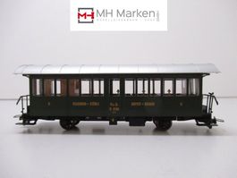 Bemo 3232 148 Historischer Buffetwagen Rhätische Bahn DC H0m