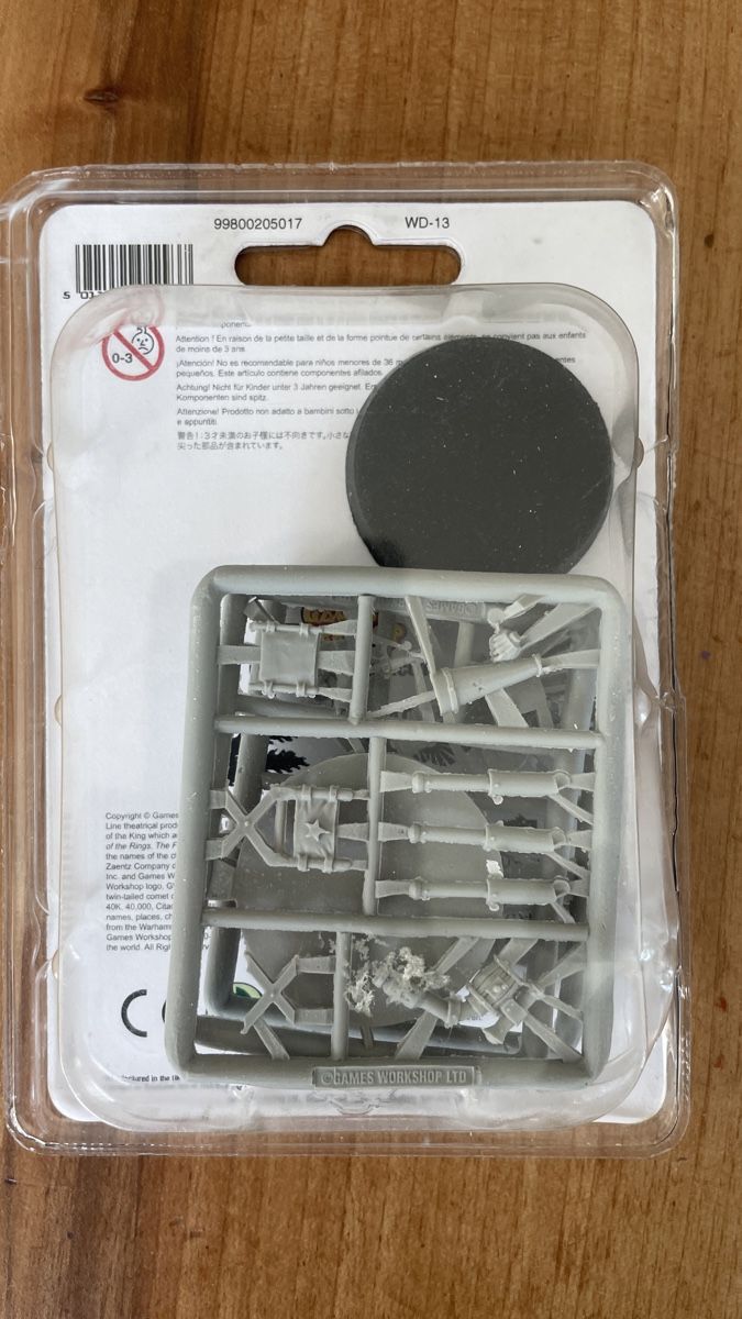 Statuette: Warhammer White Dwarf Miniatur – Nuovo e nell'imballaggio originale da Therwil venduto da rubininio 1