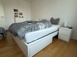 Ikea-Bett MALM (Jahr 2021) 160 × 200 cm