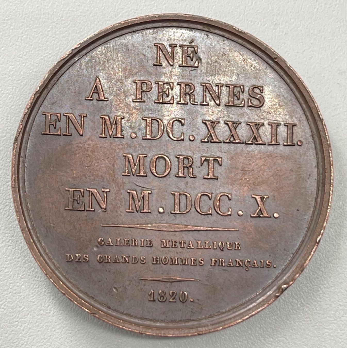 Medaglie: Bronzemedaille Esprit Flechier 1820, Frankreich. – Usato da Basel venduto da TOMFAN 3