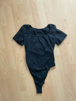 Schwarzer Body kurzärmelig 