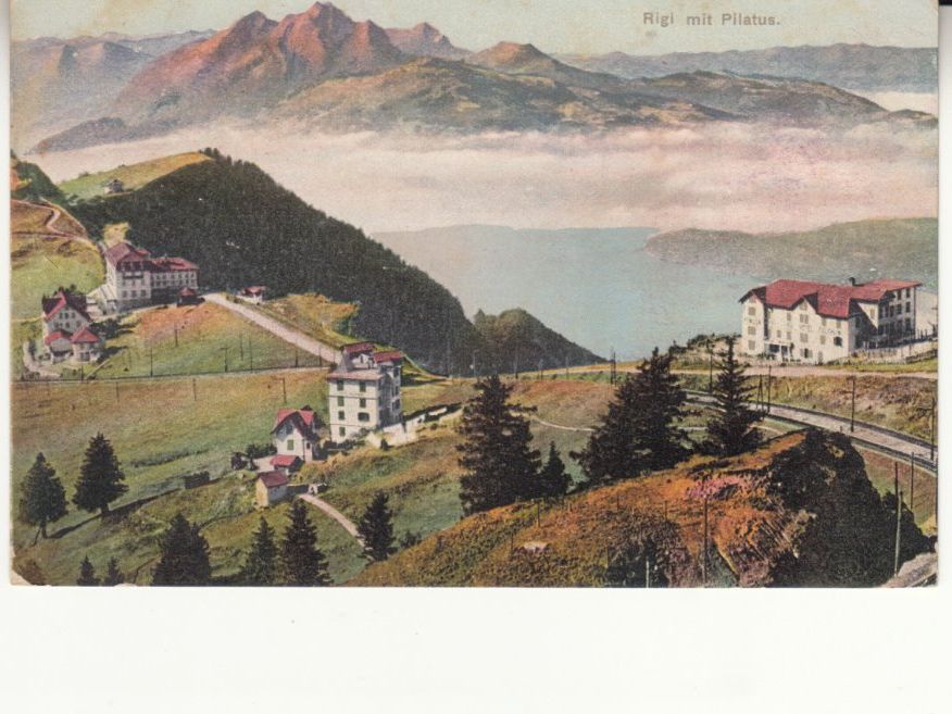 Cartoline postali: Rigi 1913 – Usato da Bürglen TG venduto da StampGraf