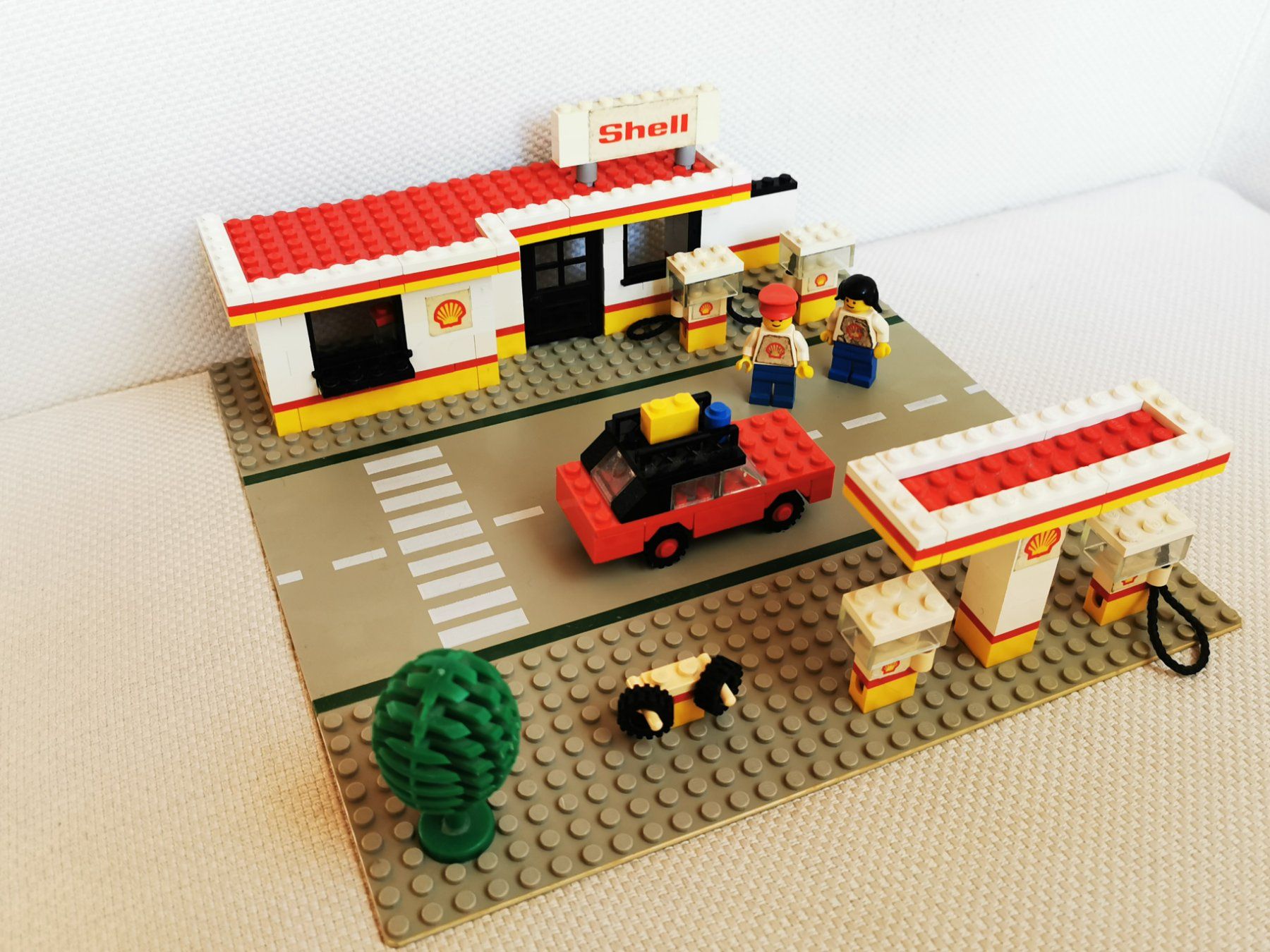 Legoland Kit di costruzioni: LEGO 377 Shell Service Station (1978) – Usato da Ermatingen venduto da Irem77 1