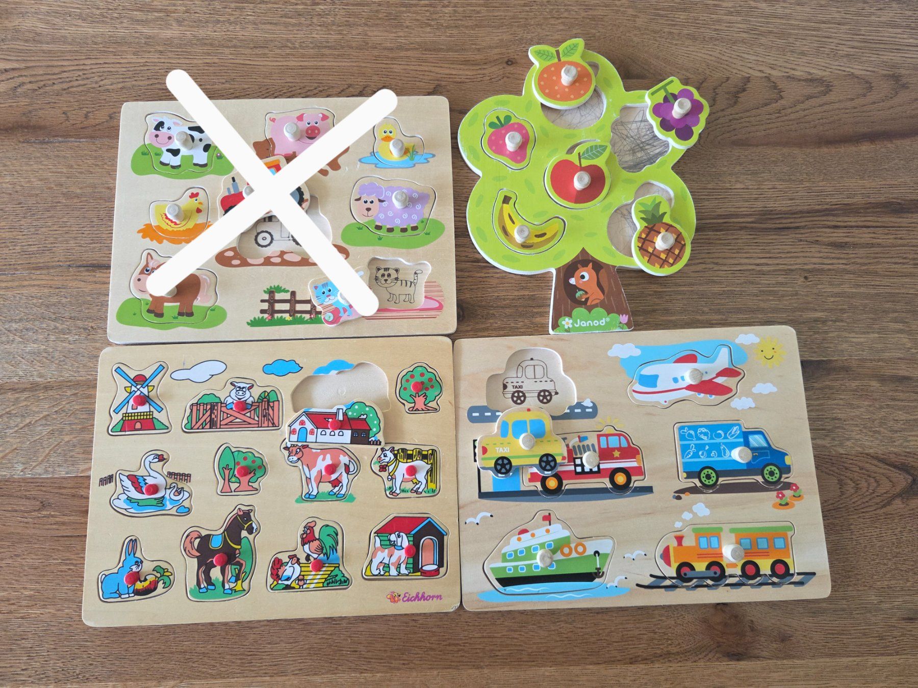 Puzzles: Steckpuzzle – Gebraucht aus Dallenwil von Foxkarin