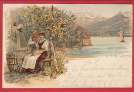 CHÂTEAU DE CHILLON, LITHO