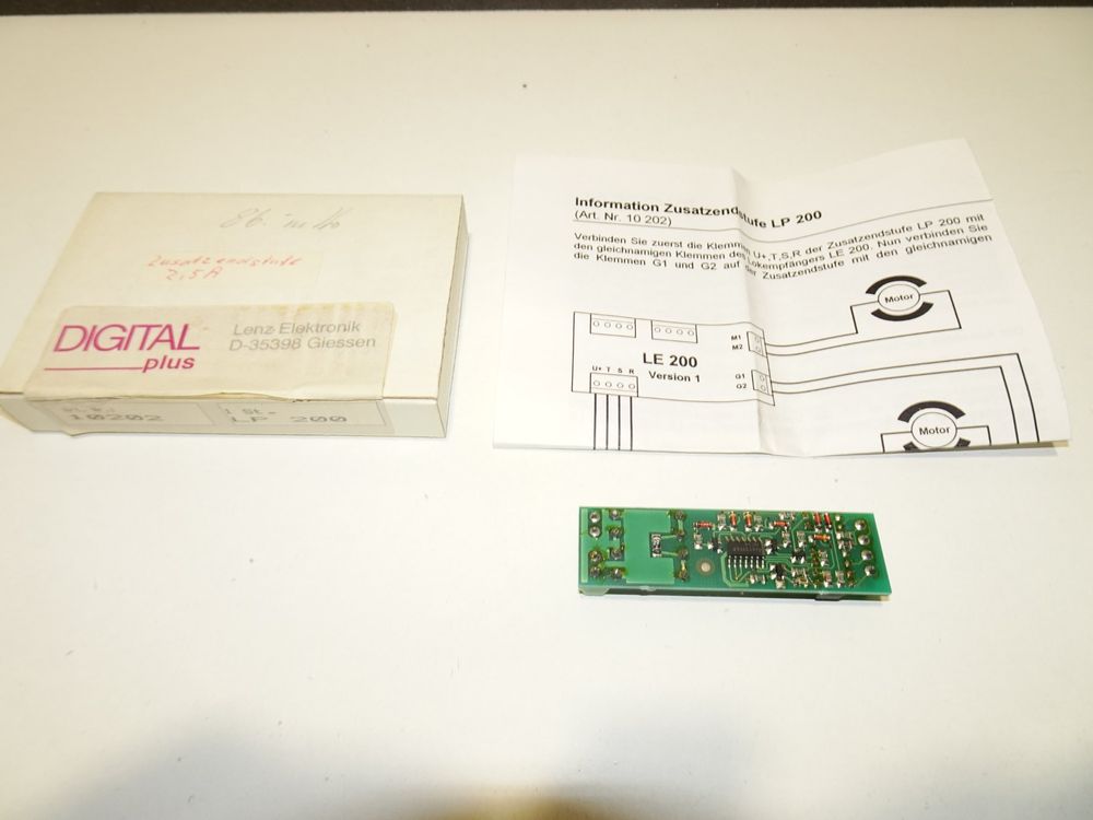 Lenz Digital Plus Decoder LP200 Spur 1 Art. 10 202 (Neu (gemäss ...