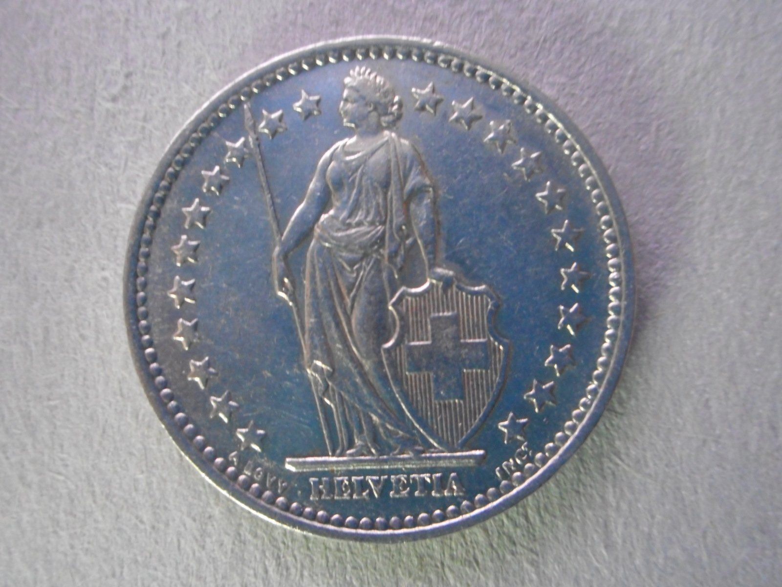 Alle Münzen: 2 Fr. 1912 silber  vorz – Gebraucht aus Kriegstetten von pizlad2010 3