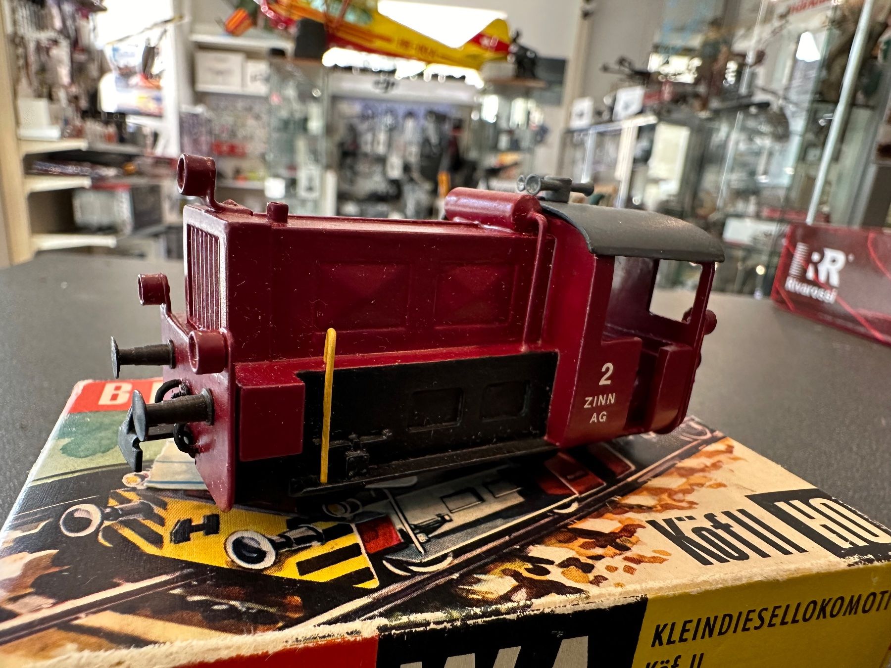 Brawa Modellini di ferrovie: Brawa Köf II DC Analog H0 460 – Usato da Chiasso venduto da Carrara-Modellismo 1