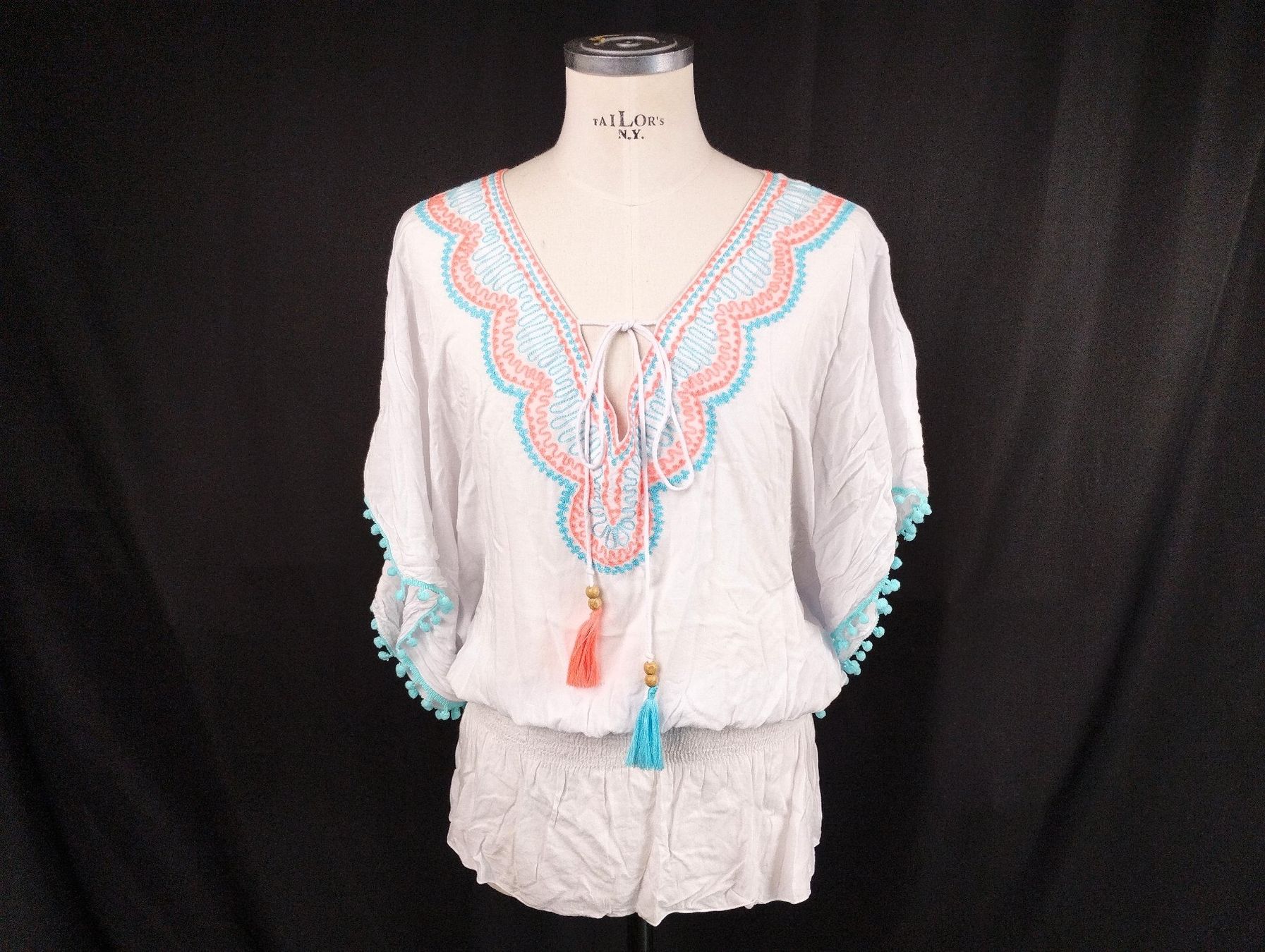 Tuniken: D.LAIN Boho Tunika Kleid one size – Gebraucht aus Schübelbach von Restwert_Schubelbach