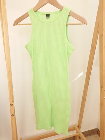 Damen Kleid SHEIN Gr. 36 leuchtendes Grün