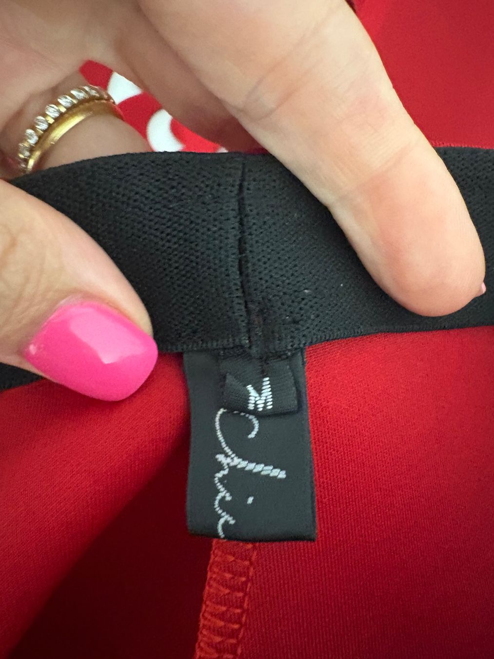 Gonne: Chicwish Neopren weiter Rock Gr. M rot – Nuovo (secondo la descrizione) da Regensdorf venduto da secondchancefashion 5